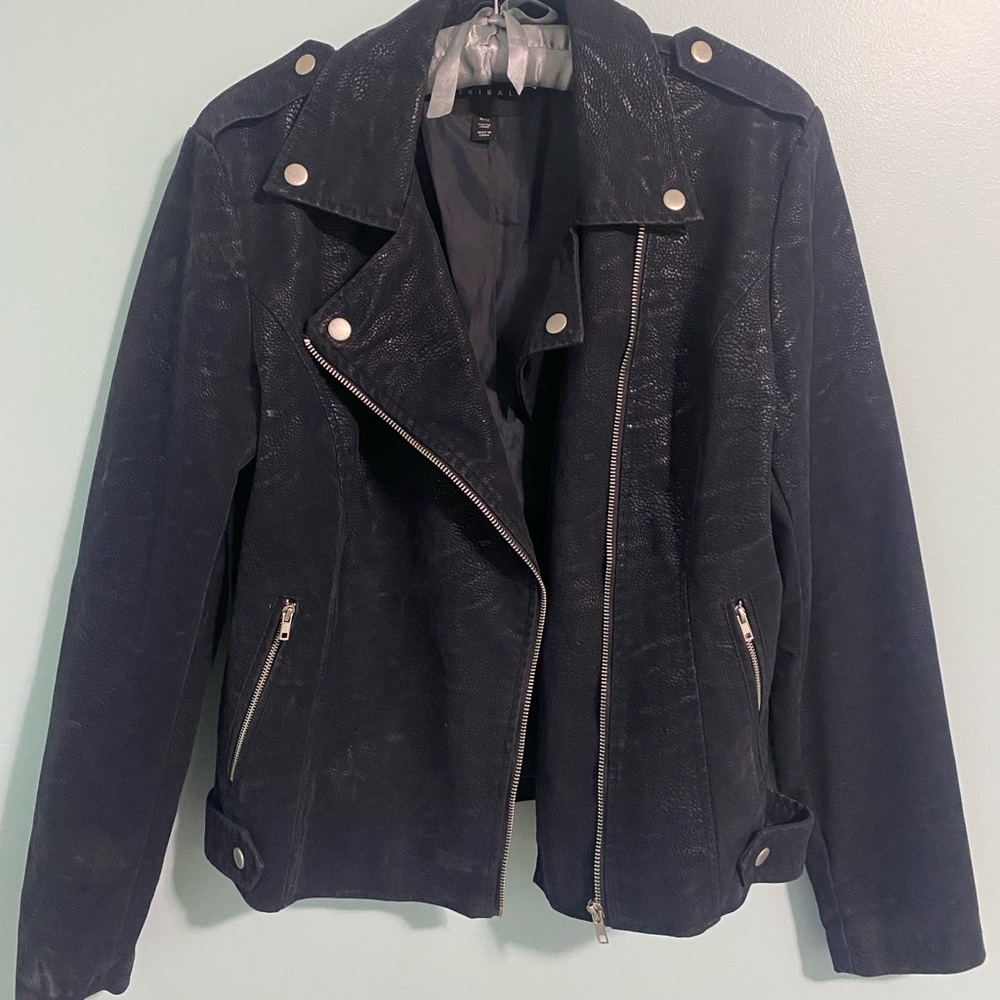3 for $45 Tribal Faux Suede Jacket